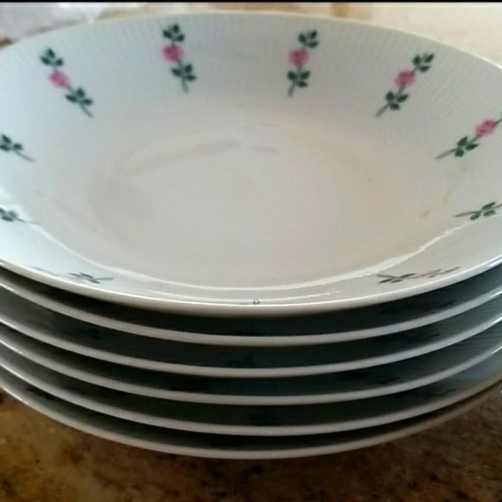 VTG Seltman Waiden Monika Porcelain Soup Plates set of 6